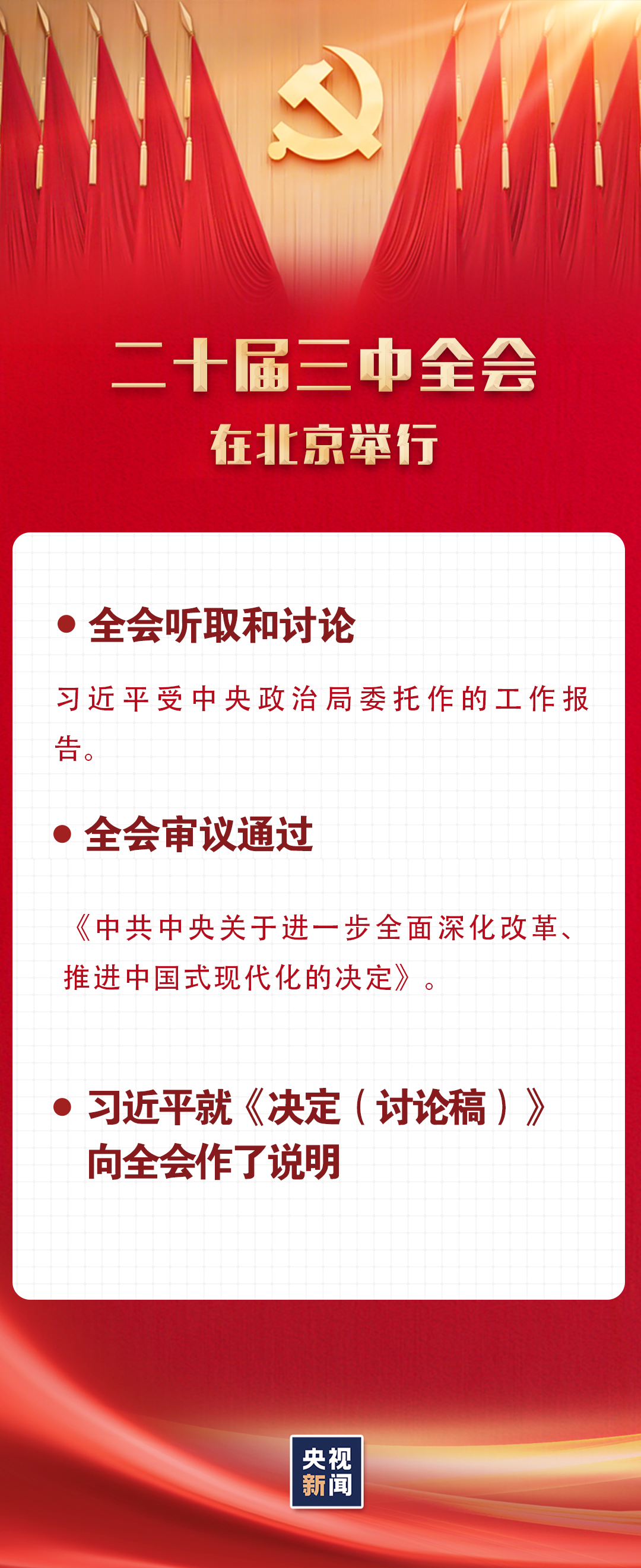 二十届三中全会公报要点速览-公闻财经